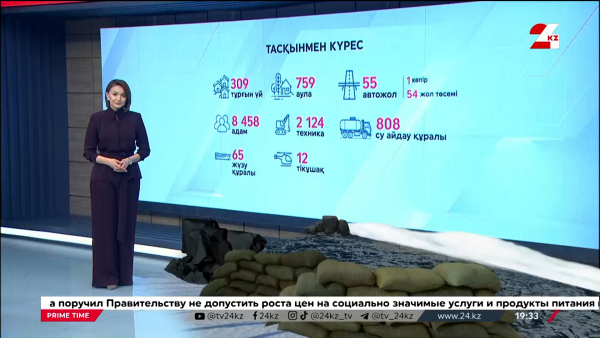 Құтқару жұмыстары. Графика