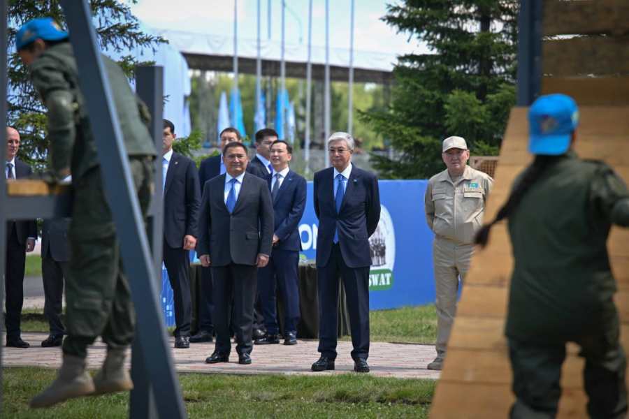 Қасым-Жомарт Тоқаев Шоқан Уәлиханов атындағы әскери колледжге барды 