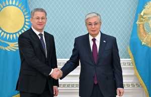Президент встретился с главой Республики Башкортостан