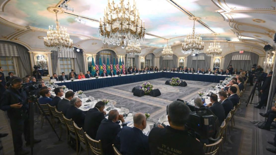 Президент РК выступил на Круглом столе с представителями бизнеса США