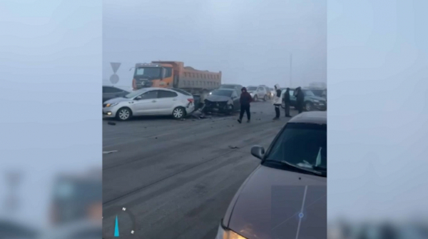 «Алматы – Өскемен» автожолында 18 көлік соқтығысты