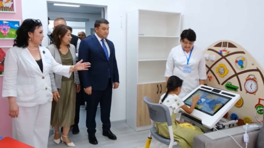 В Туркестанской области открыли реабилитационный центр для детей