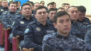 Слёт молодых полицейских провели в Акмолинской области