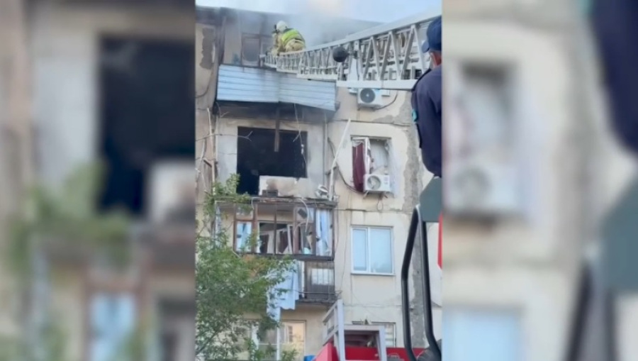 Взрыв газа произошел в многоэтажном доме в Актобе, есть жертвы