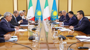 Казахстан готов нарастить экспорт продукции в Италию по 110 товарным позициям на $900 млн