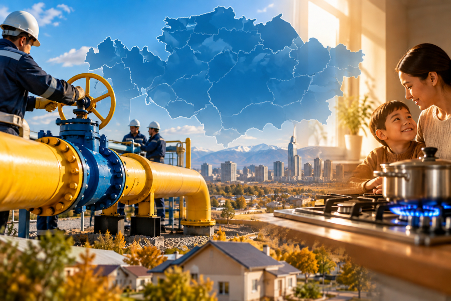 3,6 миллиона казахстанцев получили доступ к газу: итоги семи лет