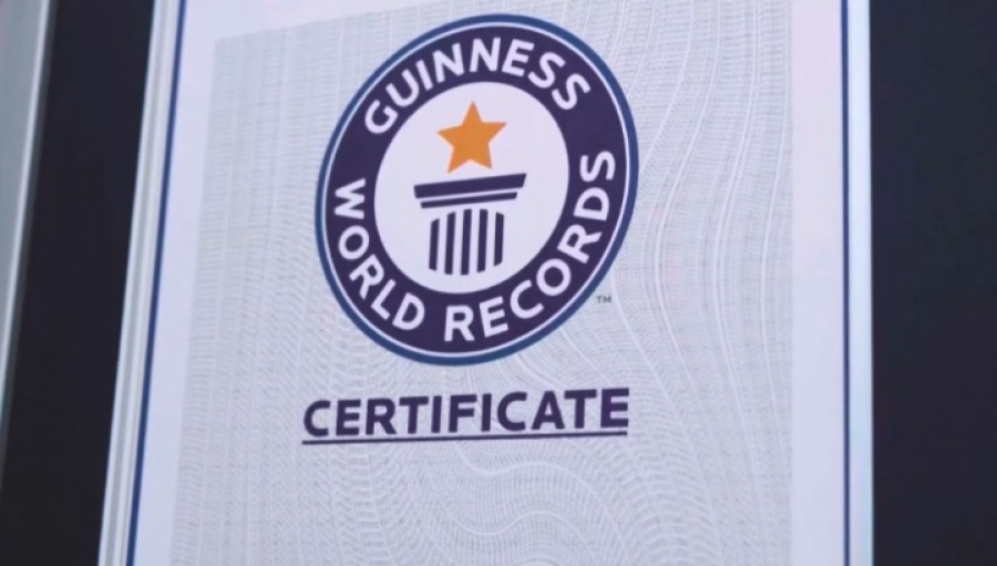 Книга рекордов Гиннесса отмечает 70-летие
