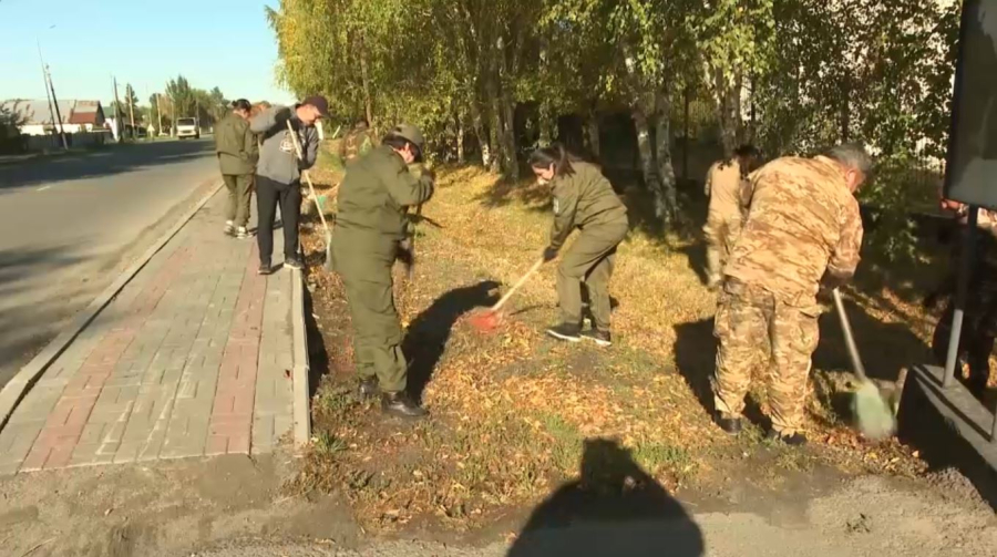 Очередную экоакцию провели сотрудники Жонгар-Алатауского нацпарка