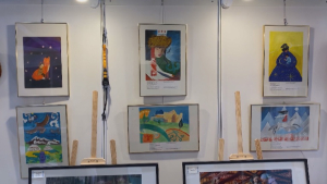 Выставка картин казахстанских детей открылась в Гонконге