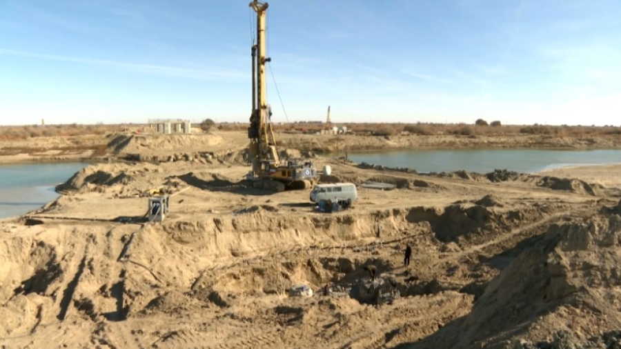 Когда сдадут мост через Сырдарью в Казалинском районе