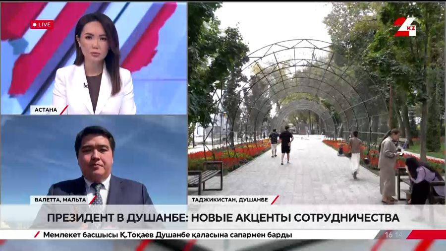 Президент в Душанбе: новые акценты сотрудничества. Валихан Бахретдинов