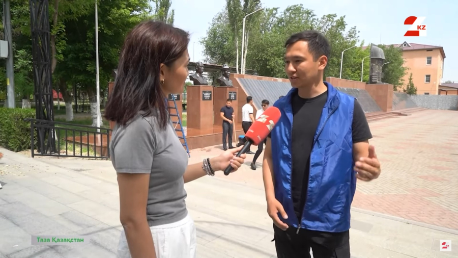 Волонтёрское движение набирает популярность  в Туркестанской области