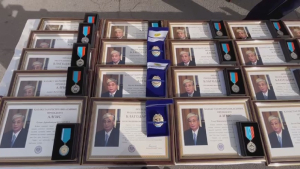 В Алматы наградили спасателей, работавших в Турции