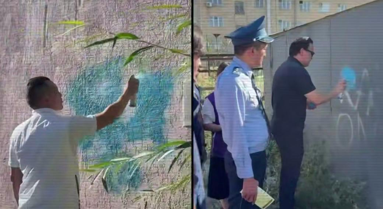 ІІМ заңсыз граффитимен күресті күшейтті