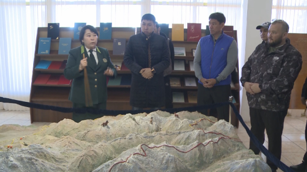 Представители партии «Байтақ» посетили государственный заповедник