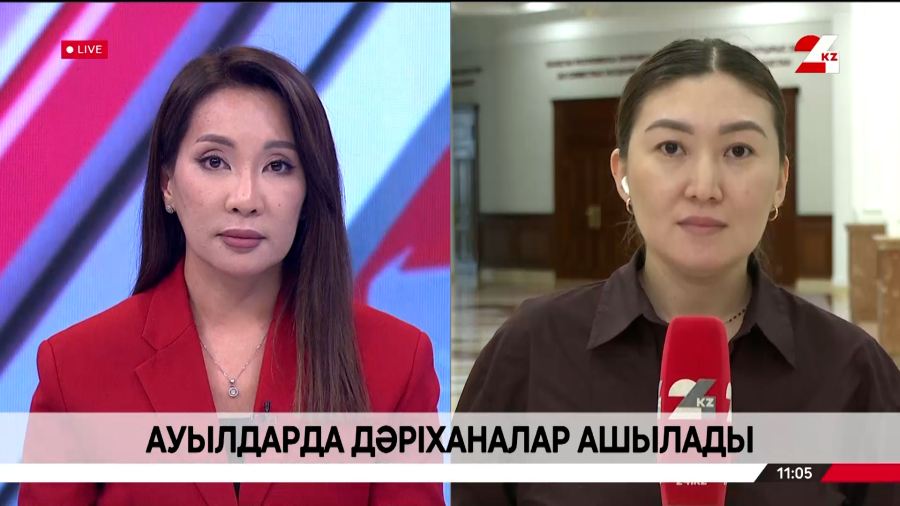 Ауылдарда дәріханалар ашу жоспарланған. LIVE