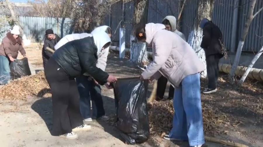 Молодёжь Жезказгана присоединилась к акции «Таза Қазақстан»