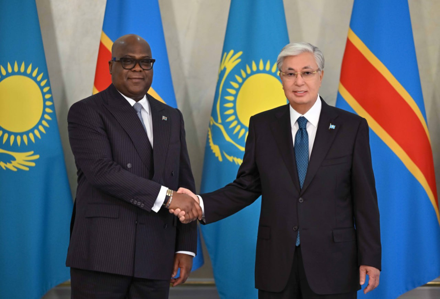 Қ. Тоқаев пен Конго ДР президенті Феликс Чисекеди келіссөз жүргізді