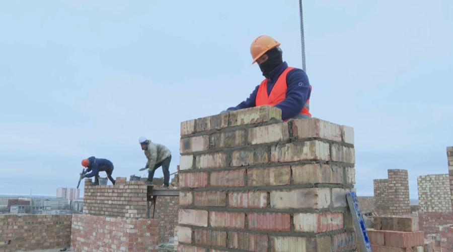 Ұлытау облысында құрылыс қарқыны артып келеді