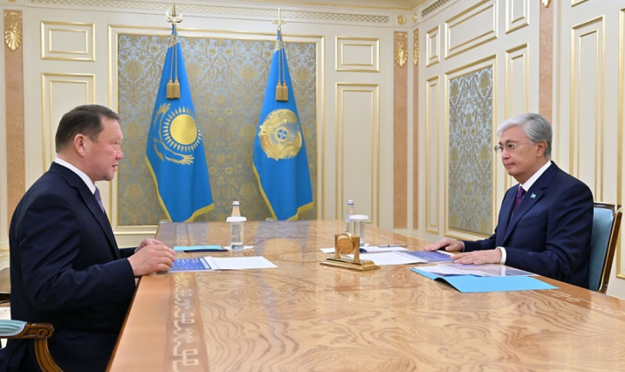 Мемлекет басшысы Қостанай облысының әкімін қабылдады
