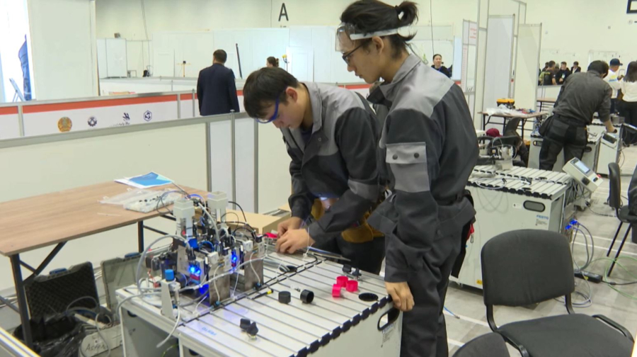 Астанада жұмысшы мамандықтар байқауы басталды