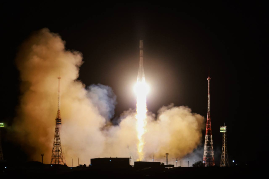 С космодрома Байконур запустили «Союз-2.1а» с грузом для МКС