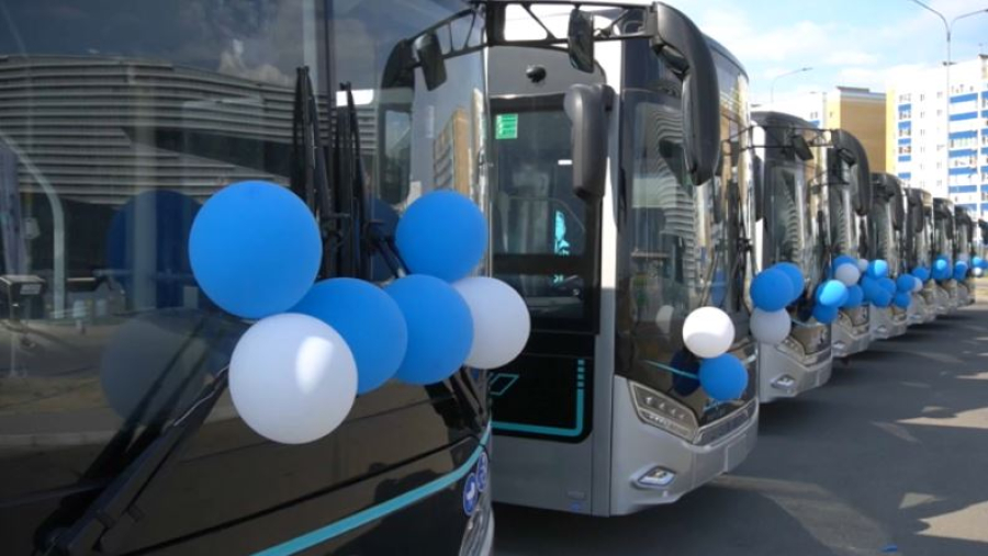 Автопарк Семея закупил 44 новых автобуса