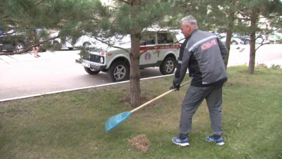 Партия продолжает экологическую акцию «Таза бейсенбі»