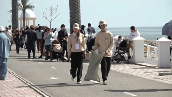 Актау – культурная столица тюркского мира: волонтеры заботятся о чистоте города