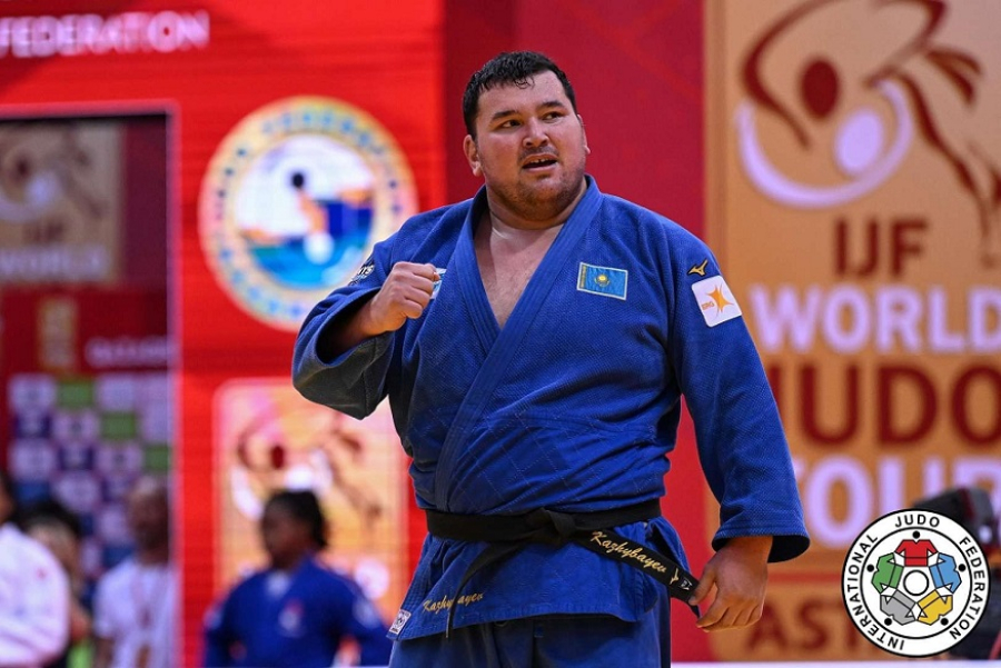 Сборная Казахстана выиграла 9 медалей на домашнем Grand Slam по дзюдо