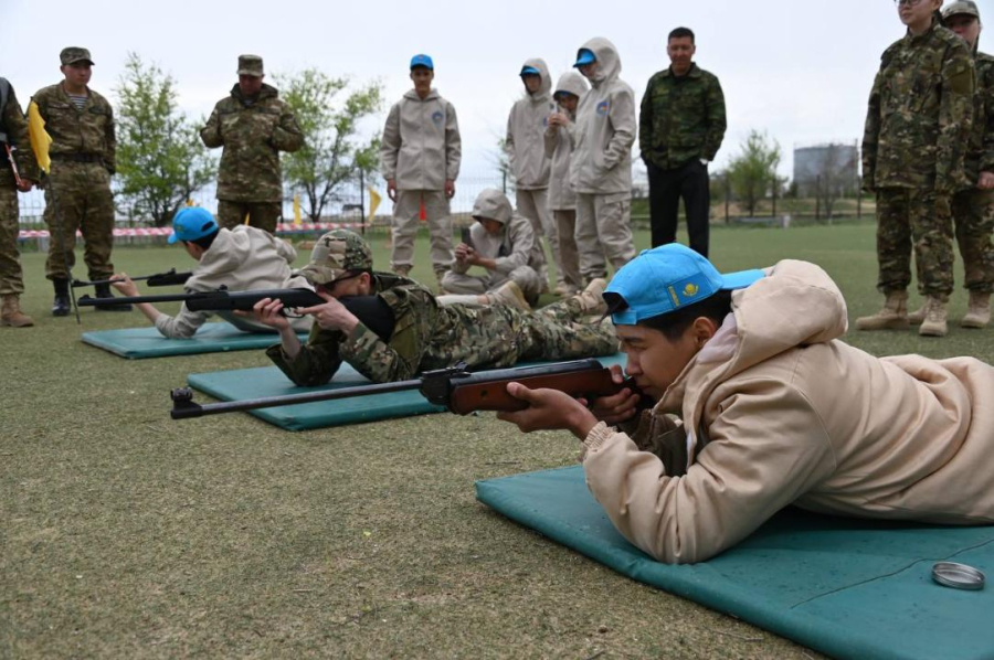 Военно-патриотический сбор прошёл в Мангистауской области