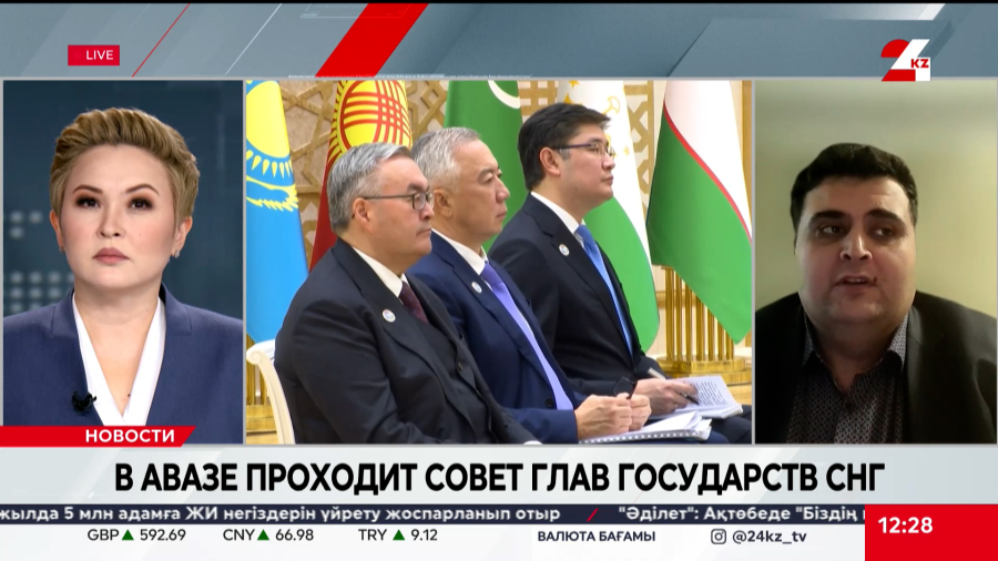 В Авазе проходит Совет глав государств СНГ. Мурад Шамилов