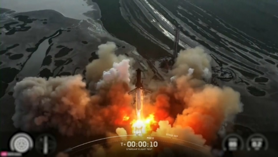 Starship впервые успешно вывел полезную нагрузку в космос