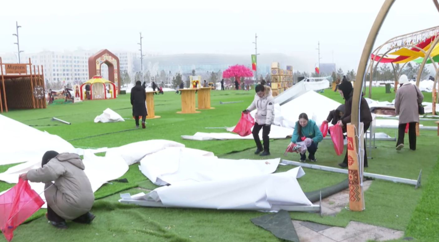 Елорда жастары «Тазару күні» эстафетасына белсене қатысты