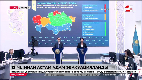 Республикалық маңыздағы жолдардың ахуалы. Брифинг