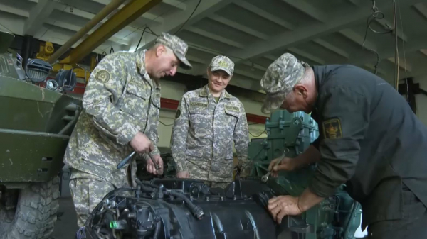 Тараздағы әскери механиктер 30 жылдан аса қызмет етіп келеді