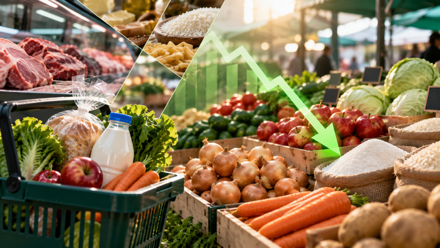 Продукты в Казахстане дешевеют второй месяц подряд