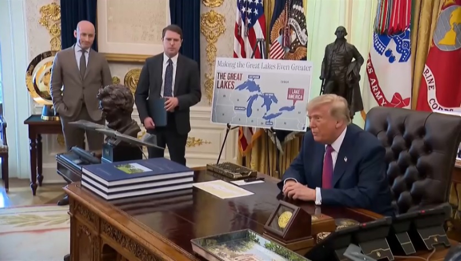 Трамп переименовал озеро Онтарио