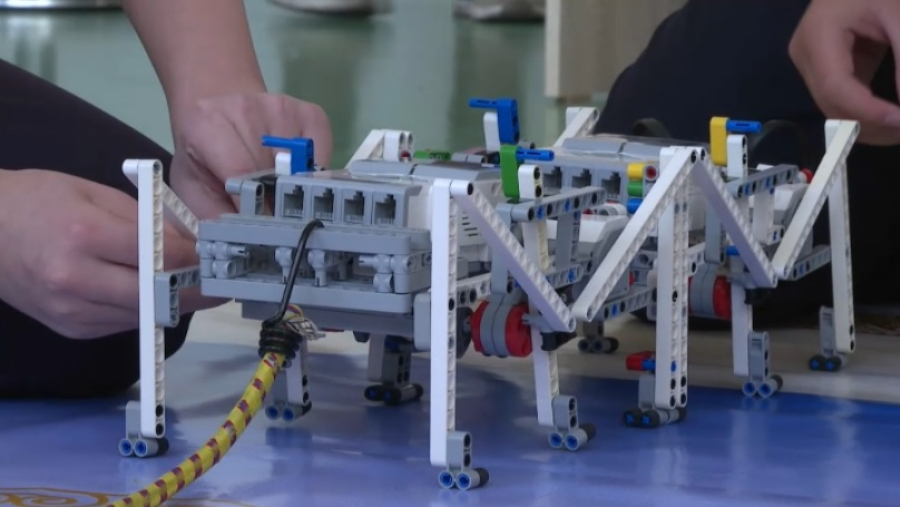 Роботы соревновались в национальных играх в Кокшетау