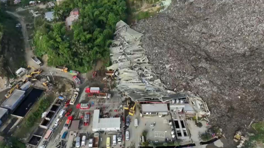 Свалка обрушилась на Филиппинах