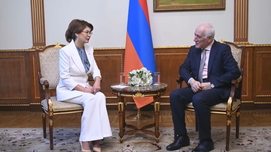 Президент Армении принял Аиду Балаеву
