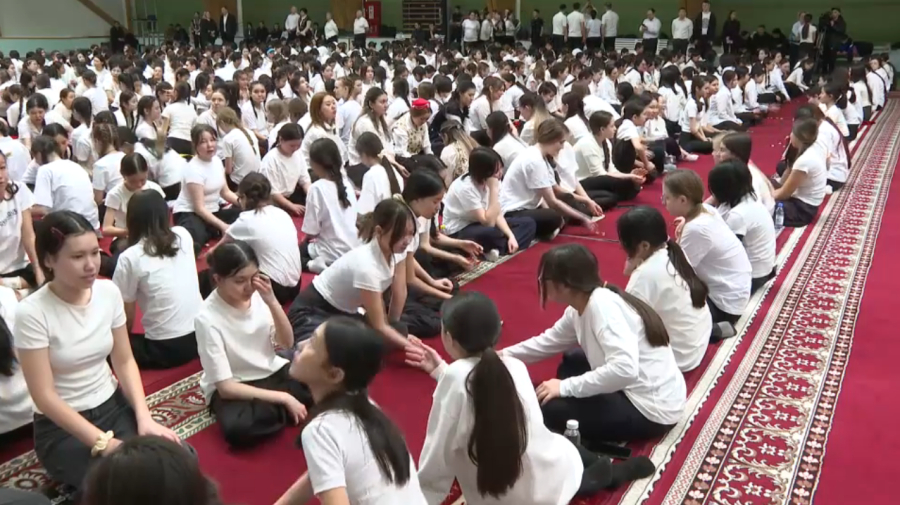 «Бес асық»: новый национальный рекорд установили в Кокшетау