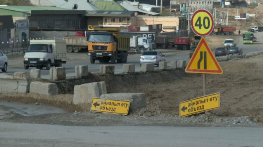 Шымкентте айналма жол жаңғыртылып жатыр