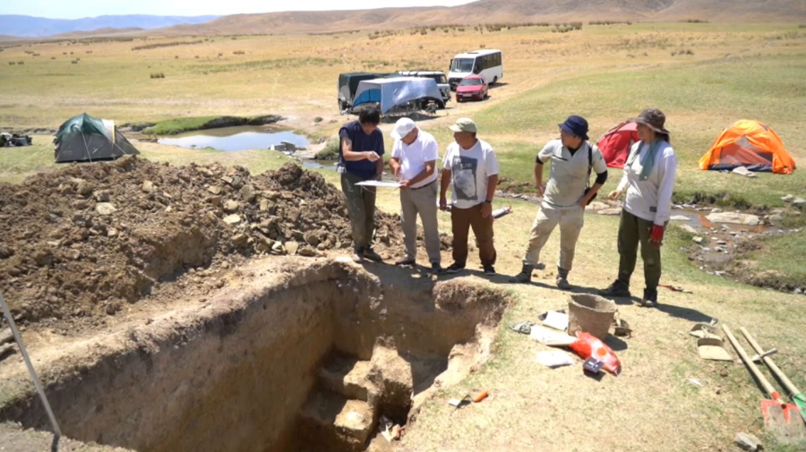 Археологическая экспедиция возобновила работу в Таласском районе