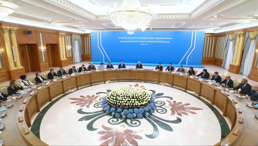 Парламенттік реформа жөніндегі Жұмыс тобы жеті рет жиын өткізген