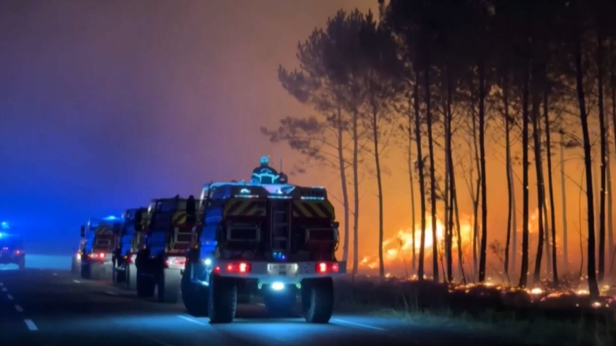 Францияда орман өртеді деген күдікпен 400-ден астам адам ұсталды