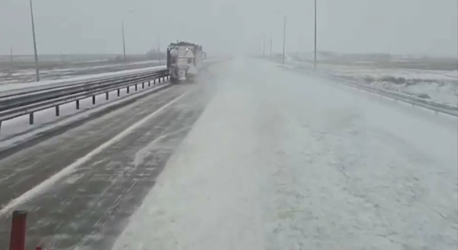 Қарағанды облысында қар жауды