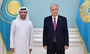 Токаев принял управляющего директора Abu Dhabi Ports Group