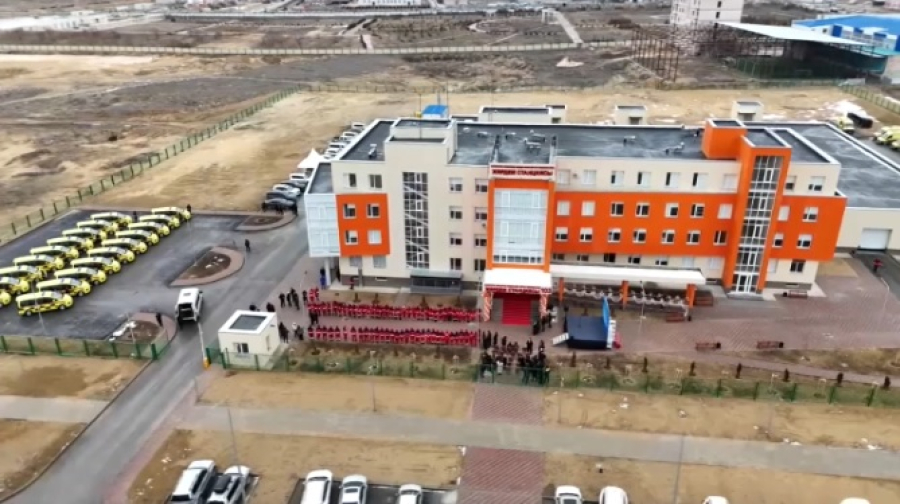 В Актау построили новую станцию скорой помощи