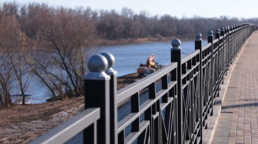 Новая набережная защитит Уральск от подтоплений